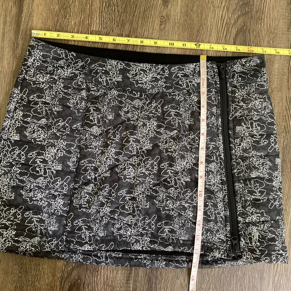 Smartwool Wool-blend Corbet 120 Printed Zip Skirt - Picture 4 of 4